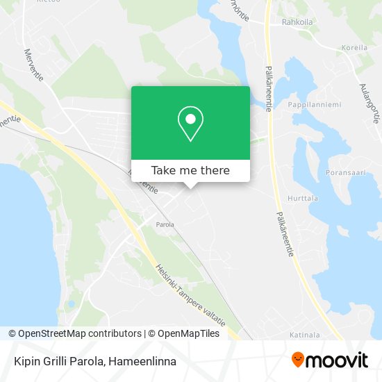 Kipin Grilli Parola map