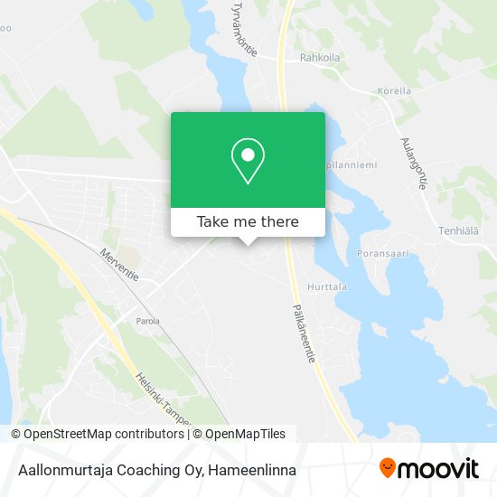 Aallonmurtaja Coaching Oy map