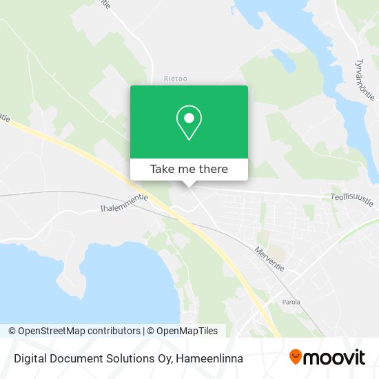 Digital Document Solutions Oy map