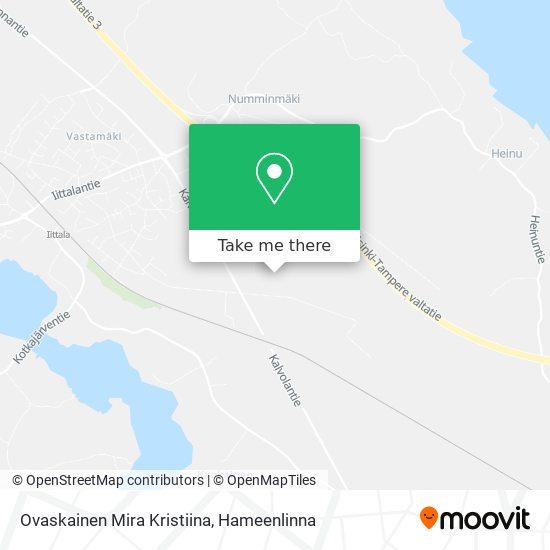 Ovaskainen Mira Kristiina map