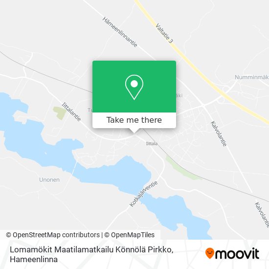 Lomamökit Maatilamatkailu Könnölä Pirkko map