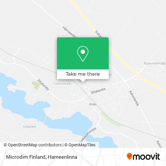 Microdim Finland map