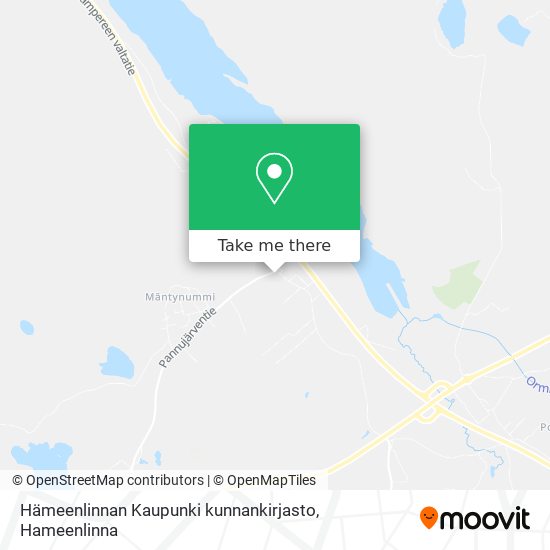 Hämeenlinnan Kaupunki kunnankirjasto map