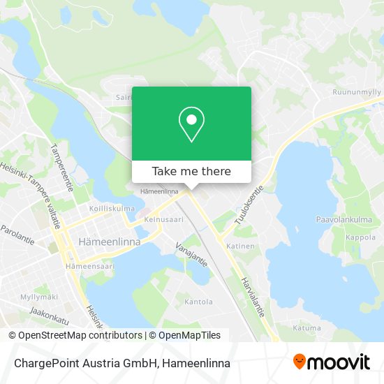 ChargePoint Austria GmbH map