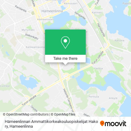 Hämeenlinnan Ammattikorkeakouluopiskelijat Hako ry map