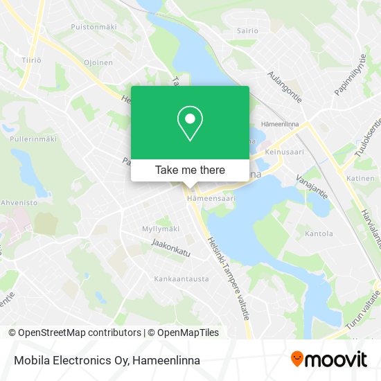 Mobila Electronics Oy map