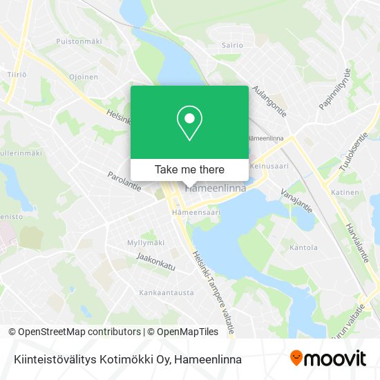 Kiinteistövälitys Kotimökki Oy map