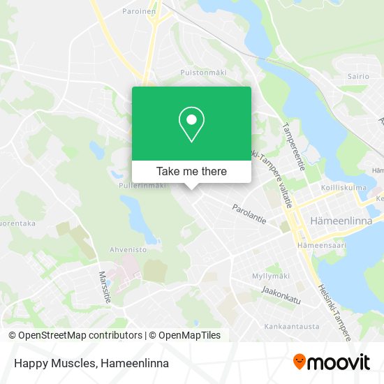 Happy Muscles map