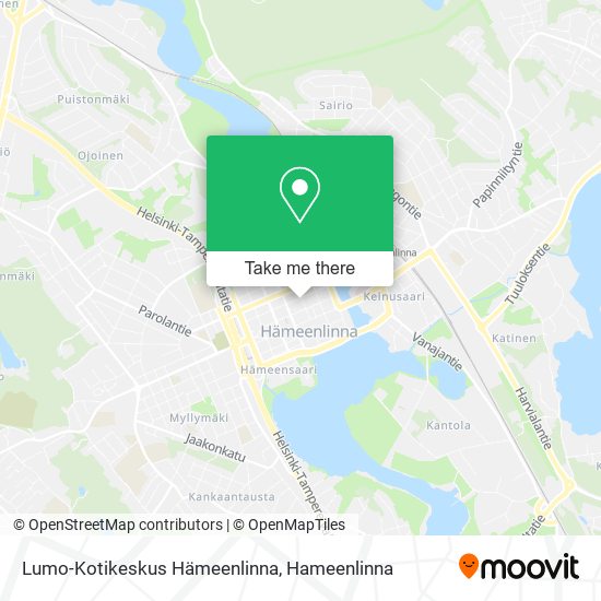 Lumo-Kotikeskus Hämeenlinna map