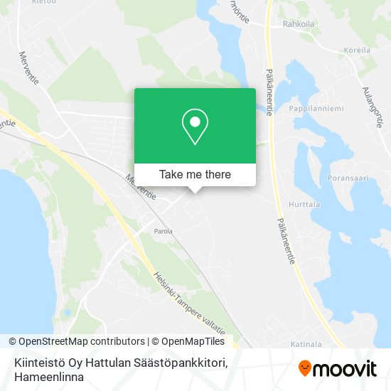 Kiinteistö Oy Hattulan Säästöpankkitori map