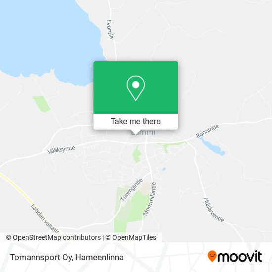 Tomannsport Oy map
