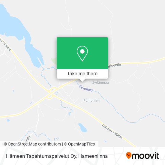 Hämeen Tapahtumapalvelut Oy map
