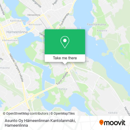 Asunto Oy Hämeenlinnan Kantolanmäki map