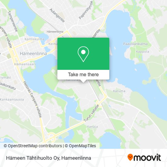 Hämeen Tähtihuolto Oy map