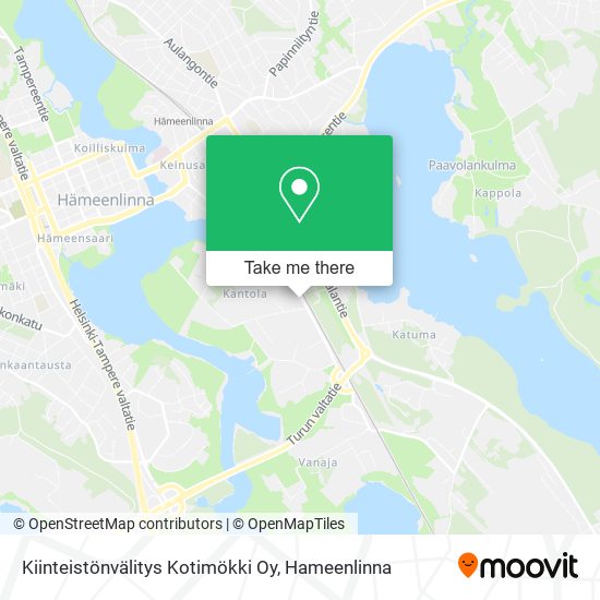 Kiinteistönvälitys Kotimökki Oy map