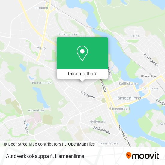 Autoverkkokauppa fi map