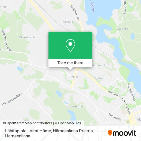 Lähitapiola Loimi-Häme, Hämeenlinna Prisma map