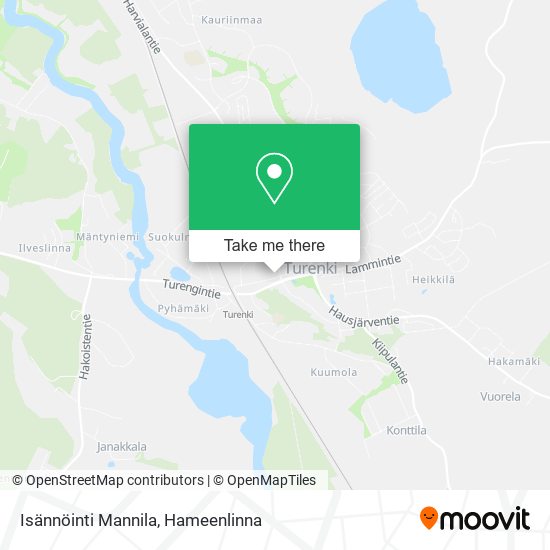 Isännöinti Mannila map