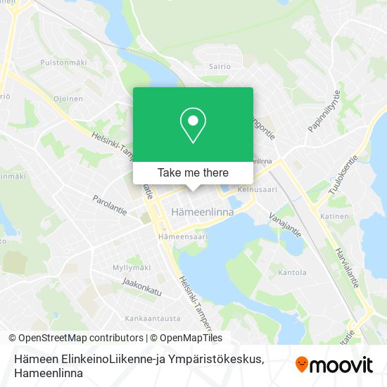 Hämeen ElinkeinoLiikenne-ja Ympäristökeskus map