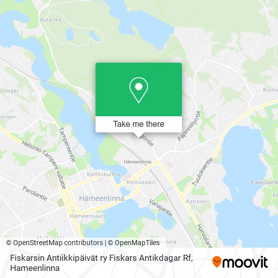 Fiskarsin Antiikkipäivät ry Fiskars Antikdagar Rf map