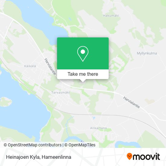 Heinajoen Kyla map