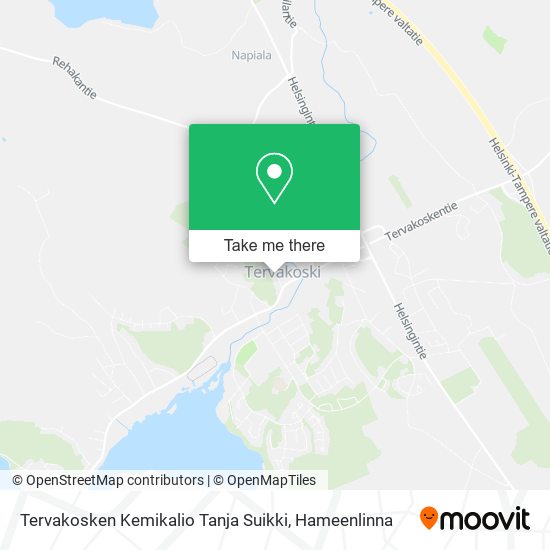 Tervakosken Kemikalio Tanja Suikki map