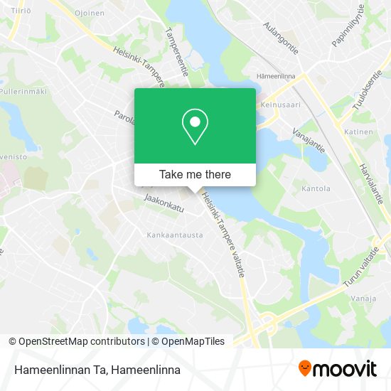 Hameenlinnan Ta map
