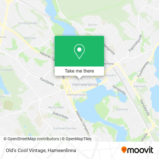 Old's Cool Vintage map