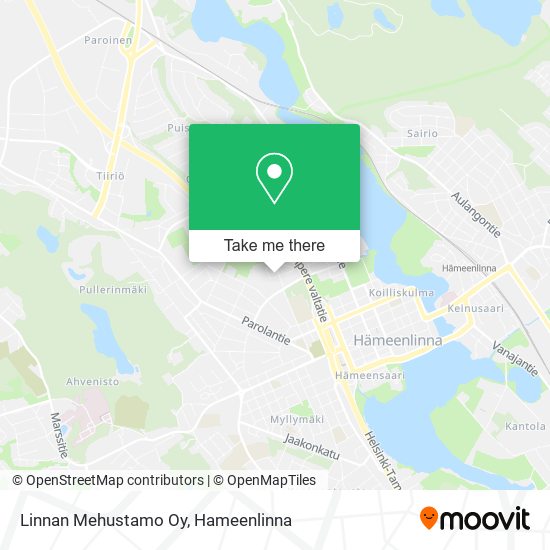 Linnan Mehustamo Oy map