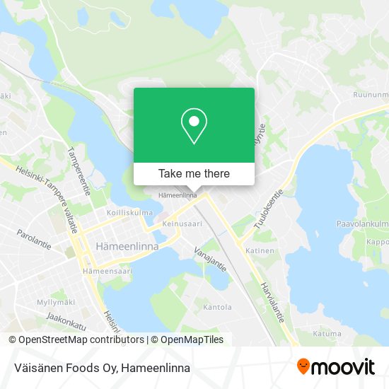 Väisänen Foods Oy map