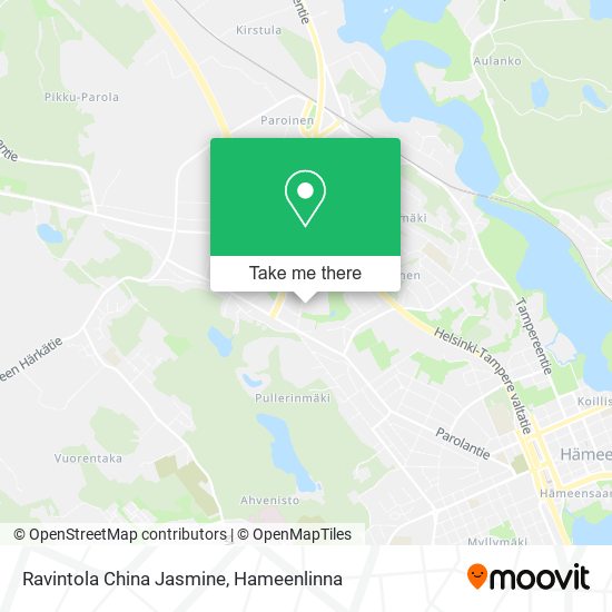 Ravintola China Jasmine map