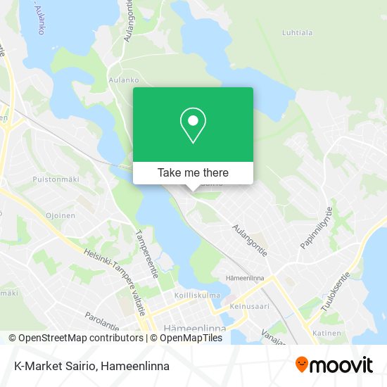 K-Market Sairio map