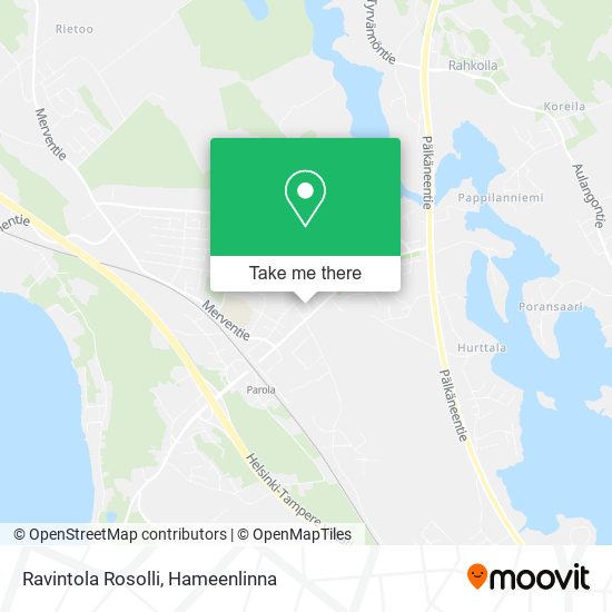 Ravintola Rosolli map