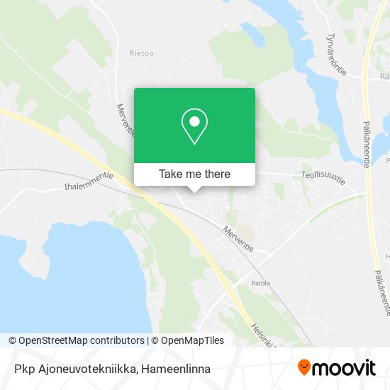 Pkp Ajoneuvotekniikka map