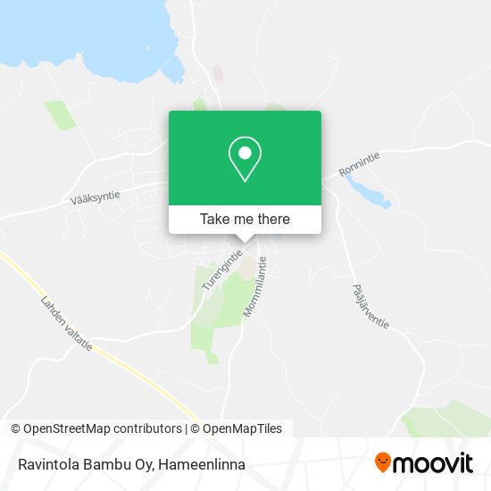 Ravintola Bambu Oy map