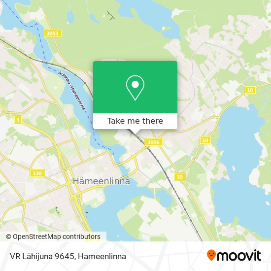 VR Lähijuna 9645 map