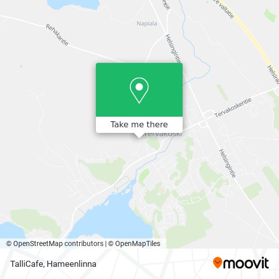 TalliCafe map