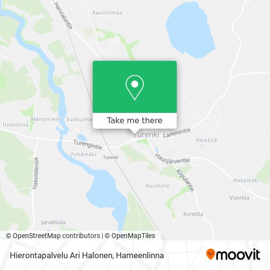 Hierontapalvelu Ari Halonen map