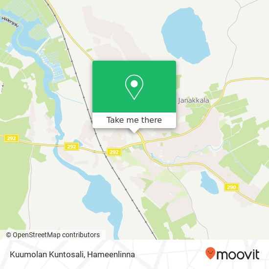 Kuumolan Kuntosali map