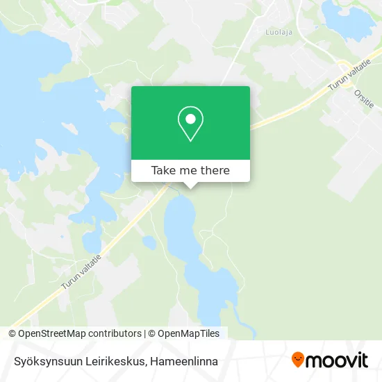 Syöksynsuun Leirikeskus map