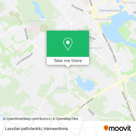 Lassilan peltolenkki map
