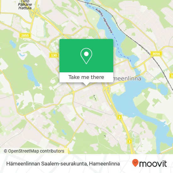 Hämeenlinnan Saalem-seurakunta map