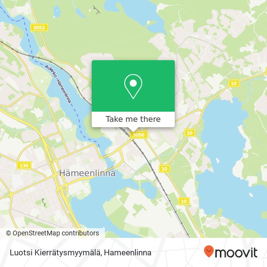 Luotsi Kierrätysmyymälä map