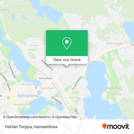 Hätilän Torppa map