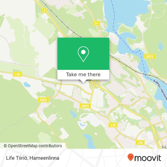 Life Tiiriö map