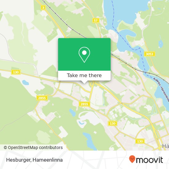 Hesburger map