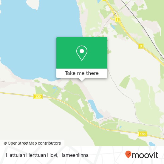 Hattulan Herttuan Hovi map