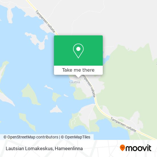 Lautsian Lomakeskus map