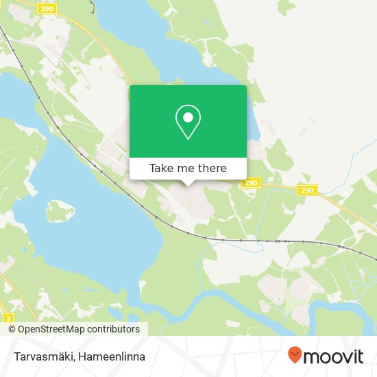 Tarvasmäki map