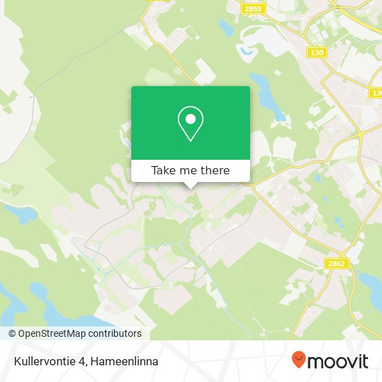 Kullervontie 4 map